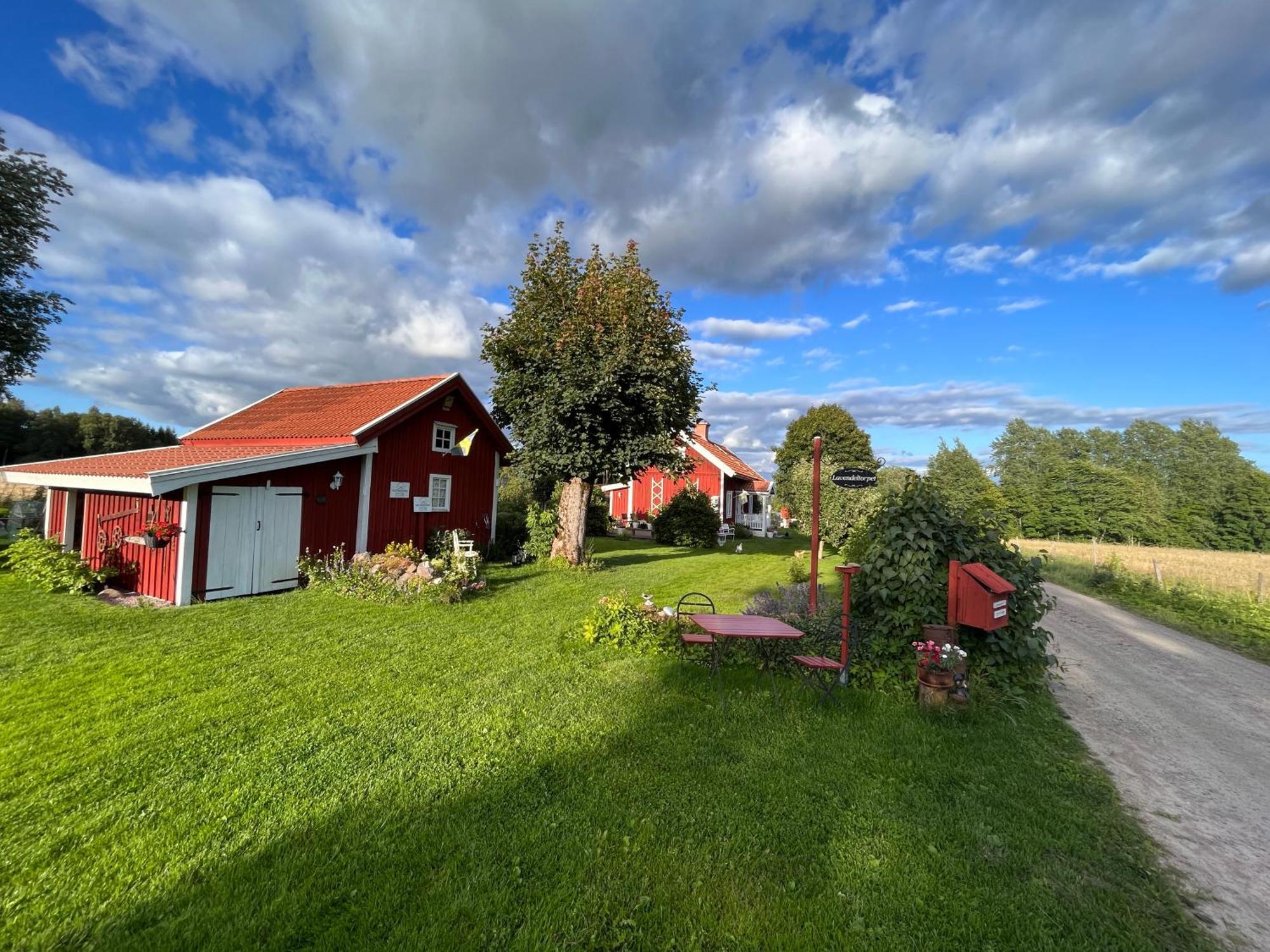 Lavendeltorpet Bed and Breakfast Haggum Exteriör bild