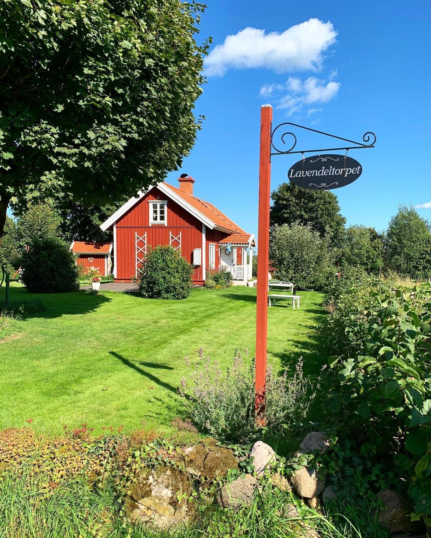 Lavendeltorpet Bed and Breakfast Haggum Exteriör bild